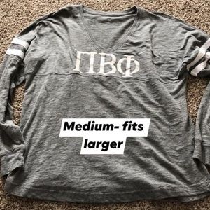 Pi Beta Phi V Neck T Shirt